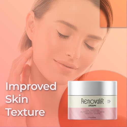 (2 Pack) Renovalift Face Cream, Renovalift Skin Cream with All Natural Ingredients, Advanced Facial & Neck Moisturizer with Premium Uplifting & Firming Cr?me for Women Supporting Healthy Skin (5 oz.)
