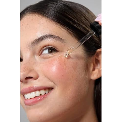 Cliganic Organic Borage Seed Oil for Face, 100% Pure (1oz) - Natural Non-GMO Cold Pressed