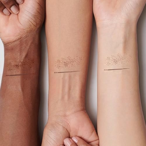 2PCS Light&Dark Brown Freckle Stamp Pen Waterproof, Natural Lifelike Faux Freckles Stamp Stain maker Pen, Long Lasting Quick Dry Liquid Fake Freckle Pencil Magic for Face Sunkissed Makeup