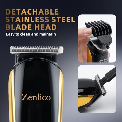 Beard Trimmer for Men, Rechargeable Men's Hair Trimmer & Clippers, Electric Grooming Kit for Beard, Face, Neck, Groin & Manscaping, Ideal Gift for Men