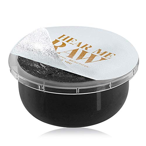 HEAR ME RAW The Detoxifier with Charcoal+, Mask + Scrub, Refill Pod, 2.5 oz