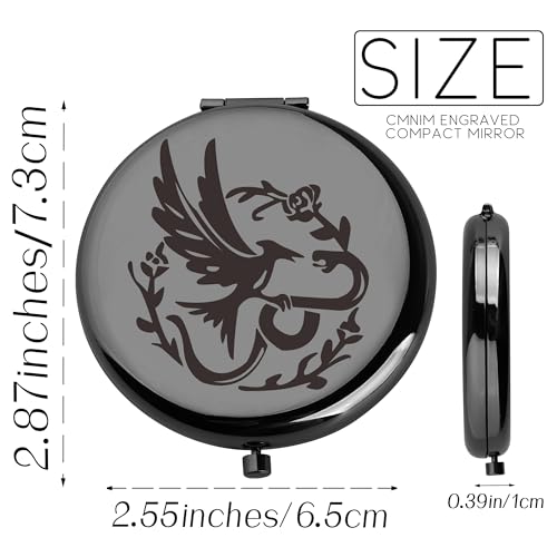 Magic Dragon Makeup Bag Zipper Pouch Travel Cosmetic Organizer for Women Fiery Magic Book Travel Toiletry Bag Waterproof Shaving Bag for Men Travel Toiletries