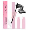 Lash Bond and Seal - 2-in-1 Lash Glue (5ml) & Sealer (5ml) for DlY Lash Extensions at Home, Waterproof Eyelash Adhesive for Cluster& Individual Lashes, Black Bond Eyelash Glue with Strong Hold