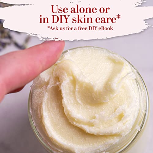 Cupuacu Butter Raw, Pure & Unrefined for Hair Growth & Dry Skin on Body and Face - Brazilian Body Butter Base for DIY Lotion and Soap Making - Cupua?u Butter 16 oz