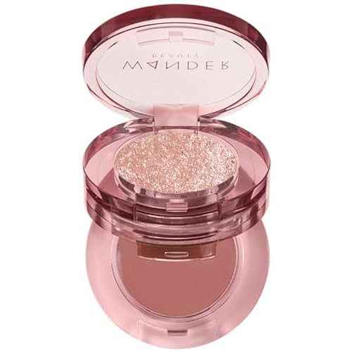 Wander Beauty Cream Eye Shadow + Radiant Powder Shadow DOUBLE DATE EYE SHADOW DUO | Paraben Free and Gluten Free (Eye Candy/Crush)