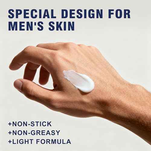 6-in-1 Face Cream for Men ? Mens Anti Aging Face Cream w/Caffeine & Retinol to Firm, Hydrate & Refresh Skin, Quick-Absorbing Non-Greasy Formula