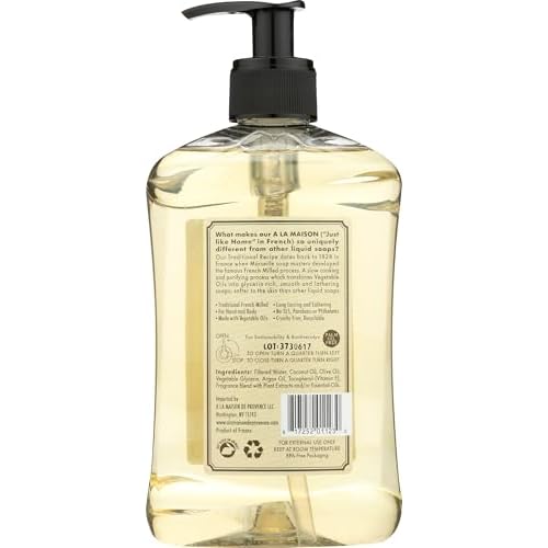 A LA MAISON Liquid Soap, Sweet Almond, 16.89 Fluid Ounce