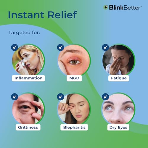 Tea Tree Oil Eyelid Wipes - 20 x Natural Blepharitis, MGD & Dry Eye Relief Wipes | Cleansing, Soothing, Dual-Textured, Triple Moisture Formula | Biodegradable & Gentle (Pack of 1, 20)
