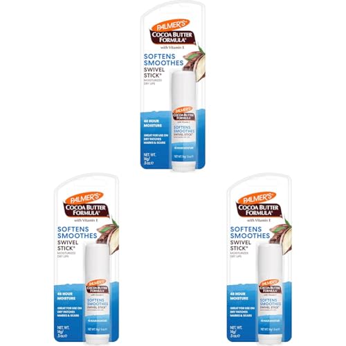 Palmer's Cocoa Butter Formula Moisturizing Swivel Stick with Vitamin E, 1ct (Pack of 3)