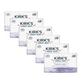 Kirk's Castile Bar Soap for Men, Women & Children - Made with Premium Coconut Oil, Sensitive Skin Formula, Vegan, Non GMO, Lavender & Vanilla, 4 oz. Bars 6 Pack