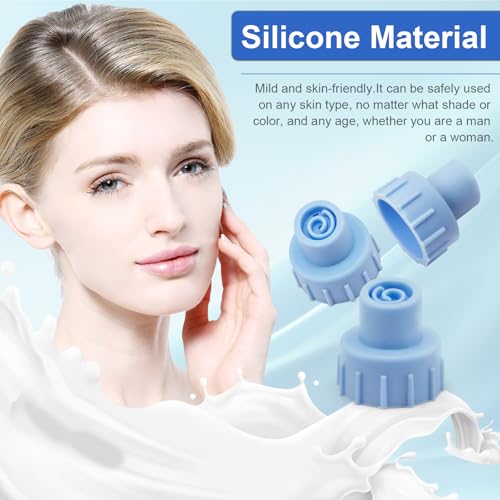 Face Care Skin Beauty Set Hydro Dermabrasion Water Scrub Silicone Tips Small Vortex 3 Pcs for Elitzia ET89 ETLB246 or ETLB248 Beauty Machine