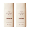 Cay Skin Mo'Bay Mineral Sunscreen Drops SPF 30 ? Broad Spectrum Face Sunscreen & Makeup Primer ? Lightweight, Moisturizing, Reef Safe Lotion with Natural Finish for All Skin Types ? 2-Pack, 1.7 oz.