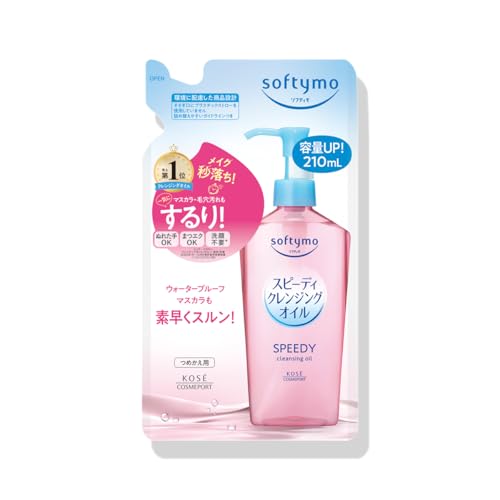 KOSE Softymo Speedy Cleansing Oil Refill Pack 210ml