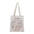 London Tote Bag - Travel Gift for Moving to London