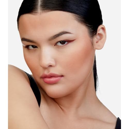 MAKE Beauty Skin Mimetic Microsuede Bronzer Powder - Matte Bronzing Powder Contour, Buildable Formula, Non Comedogenic, Long Lasting Color. Shade - Lunar for Fair to Light Skin