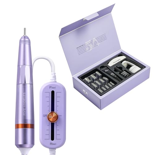 Tipex Instant Apex Nail Tips Kit 120pcs Nail Tips+Nail Glue+UV Lamp+Base Gel & Electric Nail Drill Kit