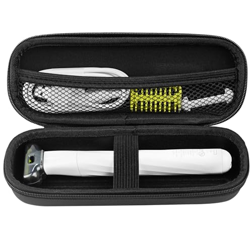 Hard Travel Case Protective Bag Compatible with Philips Norelco OneBlade Intimate Pubic and Personal Body Groomer Trimmer Shaver Model QP1924/70