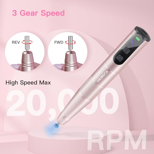 Electric Nail Drill PRO+ HEBECA 240pcs Sanding Bands, 80# 120# 150# 180#