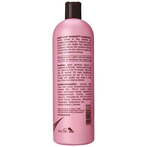Luster's Pink Oil Moisturizer Revitalex Conditioner, 20 Ounce