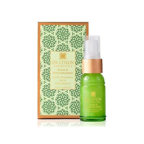 SPA CEYLON NEEM & WINTERGREEN - Anti-Blemish Spot Treatment | Controls acne and clears skin | Blackheads | acne | For oily skin