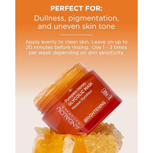 Andalou Naturals Mask Brghtng Pmpkn Glylc, 1.7 oz