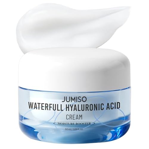 Jumiso Waterfull Hyaluronic Cream 1.69 fl.oz / 50ml | Face Moisturizer, Facial Hydrating Cream for All Skin Types, Lightweight Cream, Sebum Control