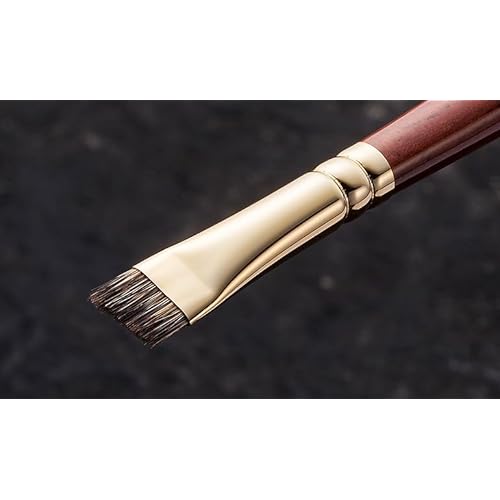 BISYODO Short Series Eyebrow Brush - Angled Type, Brown