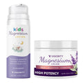 Vigority Magnesium Cream Lotion for Mama & Baby Kids Bundle - Bedtime Calming with Natural Ingredients, Lavender Oil, Shea Butter & Vitamins - Soothing Relief, Safe for Kids