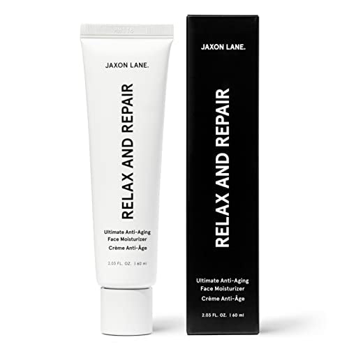 JAXON LANE RELAX AND REPAIR Anti Aging Face Moisturizer for Men | Anti Wrinkle Cream for Face, Night Cream, Eye Cream with Niacinamide (Vitamin B3), Hyaluronic Acid, Vitamin E & Ceramides For Skin