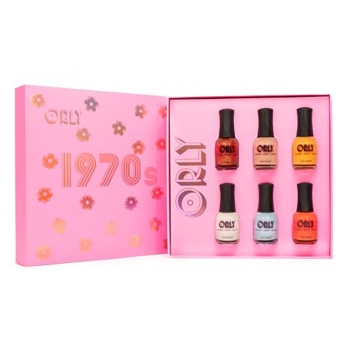 Orly 50th Anniversary Limited Edition 1970s Collection 6PIX Box Set