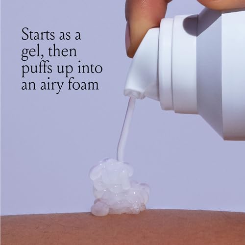 Billie SkyFoam Shave Gel - Lavender Milk Scent - Water-activated Foam - Made With Aloe & Cucumber - For A Close, Smooth Shave - 6.7 fl oz, 3-pack