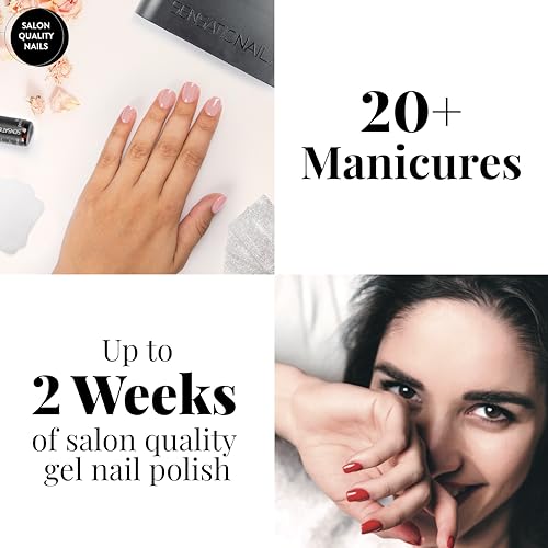 Sensationail Gel Nail Polish Color Kit, UV Everyday Multicolor Gel Nail Colors, Salon Quality, High Shine, Glossy Finish, Durable & Fast-Curing, Long Lasting, 10 Piece Giftable Set