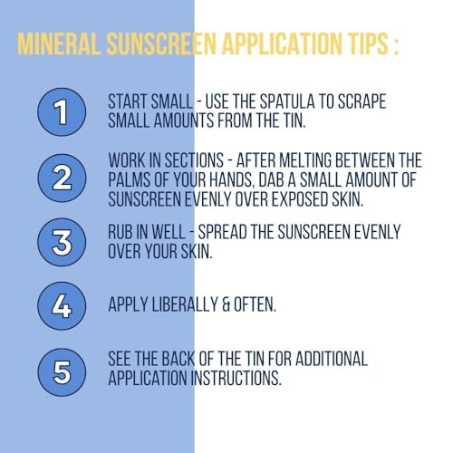 MacKenzie's SPF 40 Ocean Safe Sunscreen Tin - Mineral Based - Eco Friendly - Gifts for Fishermen - Gifts for Men - Applies Sheer