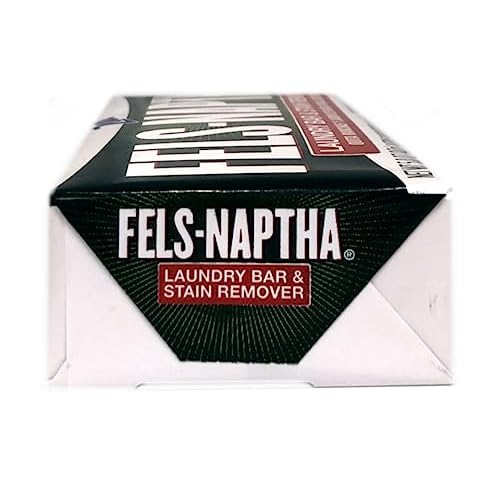 Purex Fels-Naptha Laundry Bar & Stain Remover, 5.0 OZ (Pack of 24)