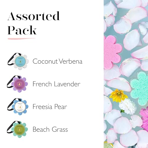 SPONGELL? Wild Flower Body Wash Infused Buffer Bundle