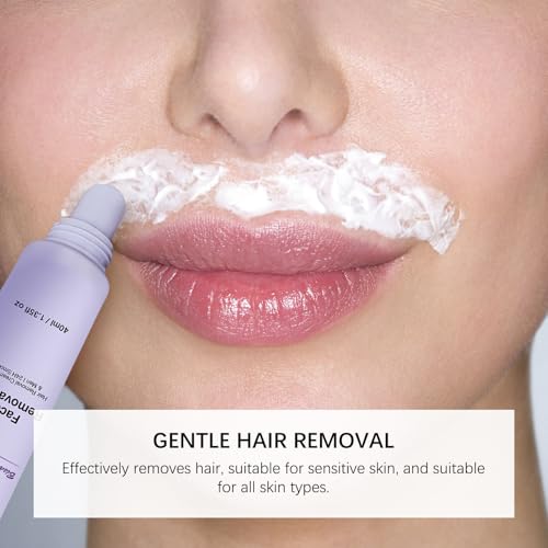 Body Hair Removal Cream Set with Spatula Applicator, Hair Removal Cream for Sensitive Skin, Gentle Formula, Gentle and Safe for Sensitive Skin, Unisex