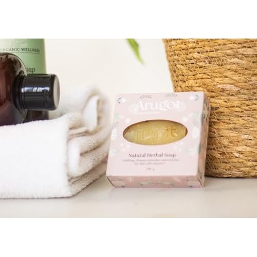 Organic Fresh And Happy Bar Soap, Made In Israel Premium All Natural Climate Friendly - Bath & Body Wash, Cleans & Hydrates Skin - Moisturizing Facial Cleanser