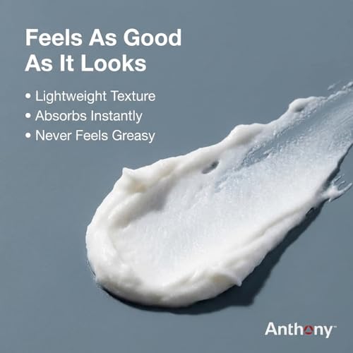 Anthony All-Purpose Facial Moisturizer ? Men¡¯s Hydrating Lotion for Dry Skin ? Lightweight, Non-Comedogenic, Anti-Aging Formula ? 3 Fl Oz
