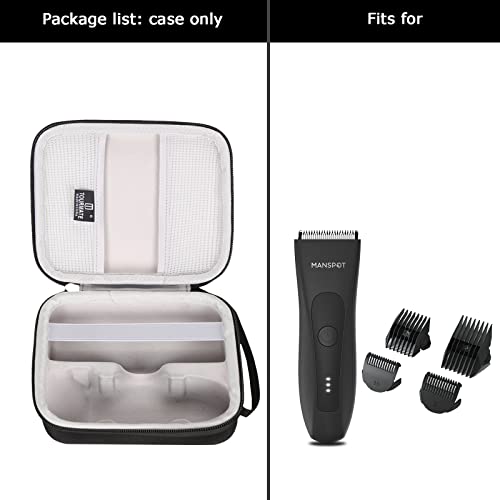 Hard Storage Case for MANSPOT Groin Hair Trimmer (Case Only)