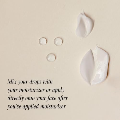 + Lux Unfiltered N¡Æ12 Face Tanning Drops - Non-Comedogenic Bronzing Drops for Face with Hyaluronic Acid, Vitamin E, & Passionfruit Oil - Fragrance Free, Cruelty Free, & Vegan Self Tanner
