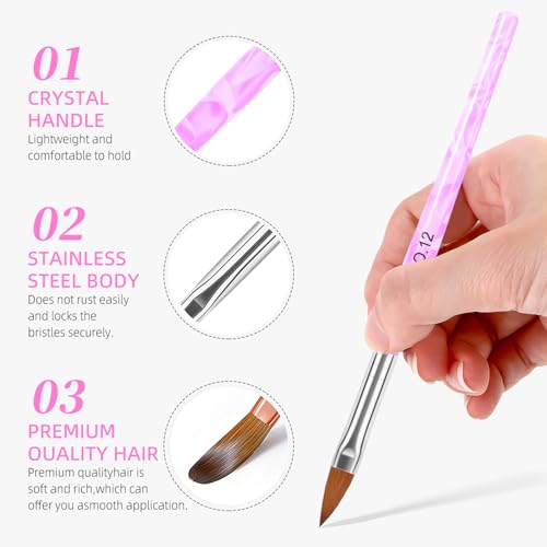 Acrylic Nail Kit with Drill 120ml Liquid Powders Base Coat Top Coat Primer with everything Nails Kit Acrylic Set Manicure Tools Salon DIY
