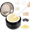 Nose Wax Kit, Nose Ear Hair Waxing Kit for Men and Women with 100g Wax, 40 Sticks, Nose Ear Hair Removal Kit, USB Fast Heat, Smart Temperature Control, Compact Travel Size