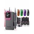 Electric Nail Drill Professional,Cat Eye Gel Nail Polish,Home Nail Salon Tool Set