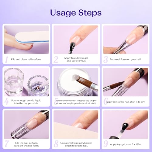 Monomer Acrylic Nail Liquid: 500ml EMA Monomer Nail Acrylic Liquid for Beginners and Professionals DIY Carving and Extension At Home Perfect for French Nails