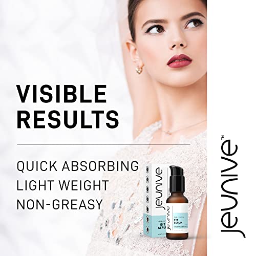 Deep Hydration Refreshing Triple Peptides Daily Eye Correction Serum | 48Hr Hydrating Delicate Eye Skin Area to Reduce Dark Circles, Puffiness, Fine Lines and Wrinkles, 1 oz (28g)