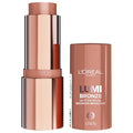 L'Oreal Paris Lumi Bronze Le Stick Soleil Bronzer Stick, Cream-To-Powder Bronzer For A Sunkissed Face Makeup Glow, 100 Sunkissed Ros?