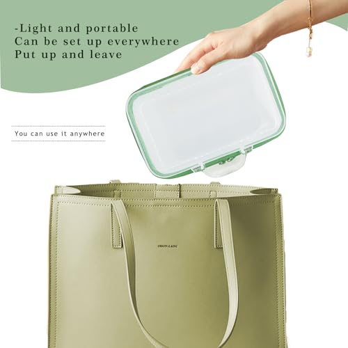 2pc Clear Hard Shell Case, Makeup & Skincare Travel Bags, Portable Zipper Organizer for Toiletries & Stationery