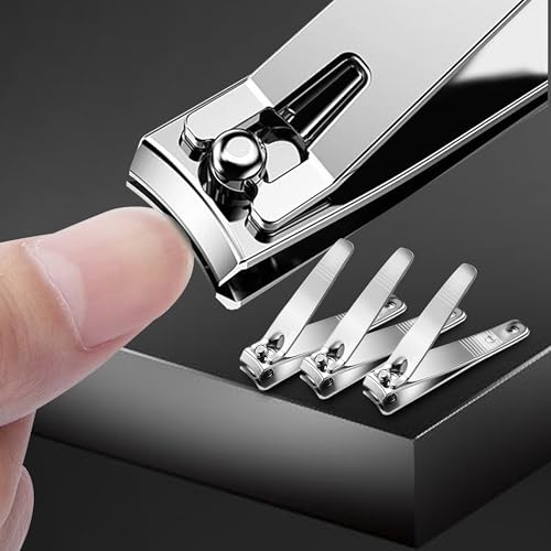 120 Pack Nail Clipper Set Flat Fingernail Clipper Toenail Clippers£¬Stainless Steel Bulk Nail Clippers, Portable Nail Cutter Toe Nail Clippers for Women Man Adult Homeless Care