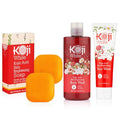 Koji White Kojic Acid Soap, Face Wash & Body Wash Bundle | Gentle Skin Brightening & Moisturizing with Tea Tree, Vitamin C & Hyaluronic Acid | Vegan, Hydrating, for Even Skin Tone