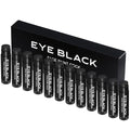 CCbeauty 12 PACK Black Eye Black Stick For Baseball Football Softball Lacrosse Accessories, Anti-Glare Eyeblack, Waterproof, Last All Game, Smooth Application, High Pigmented Color